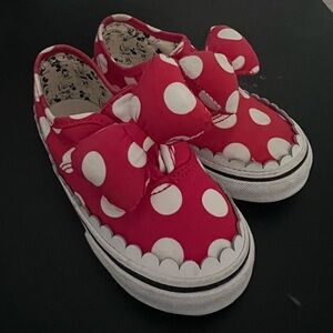 Minnie Mouse Disney Toddler Vans